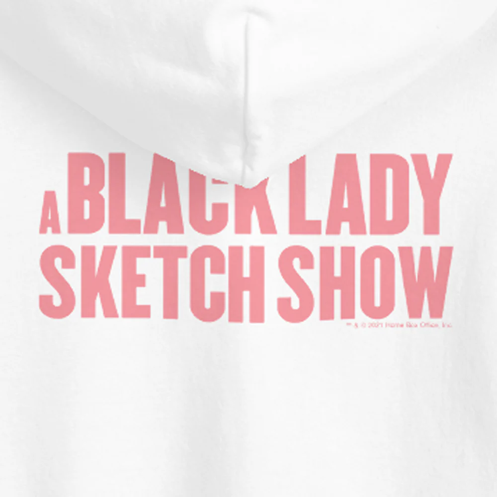 A Black Lady Sketch Show Invisible Spy Fleece Hooded Sweatshirt - Image 3