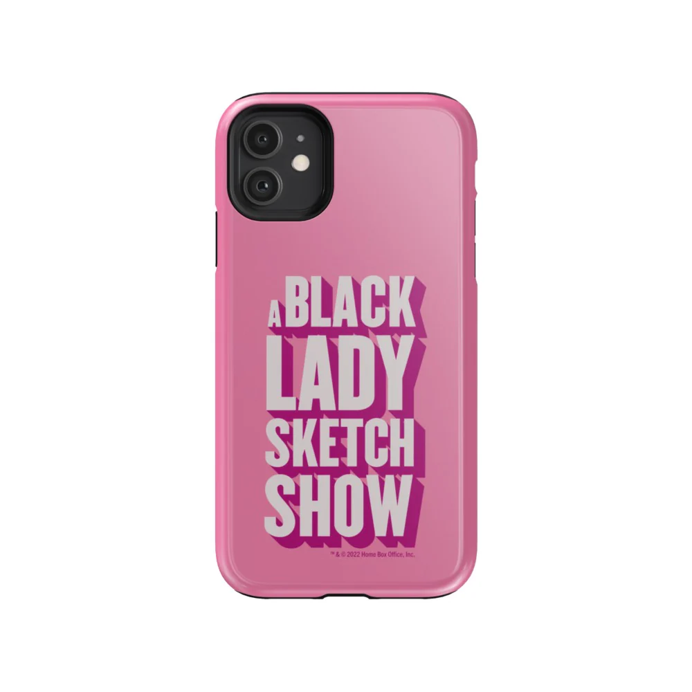 A Black Lady Sketch Show Logo Phone Case - Image 9