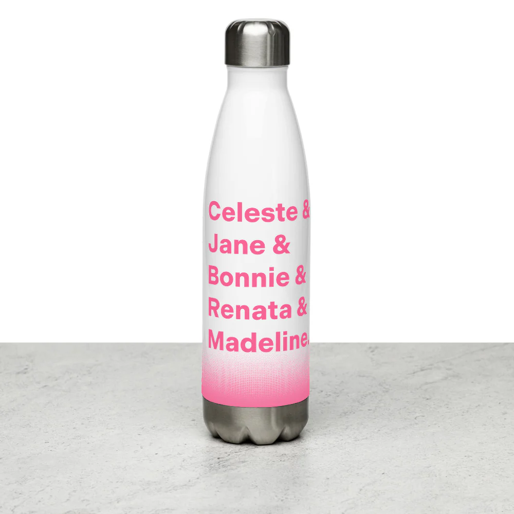 Big Little Lies Names 17 oz. Stainless Steel Water Bottle - Image 3