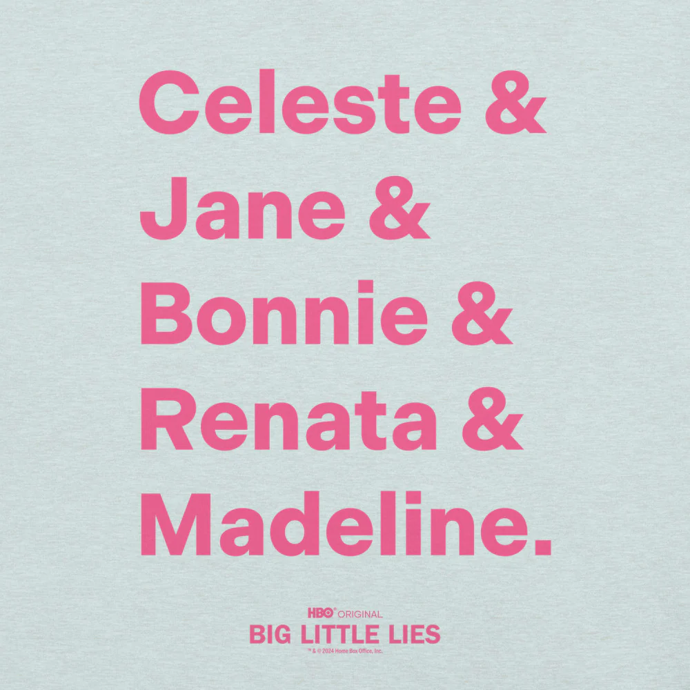Big Little Lies Names T-Shirt - Image 2