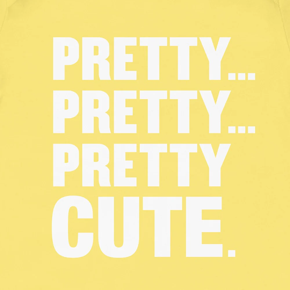 Curb Your Enthusiasm Pretty, Pretty, Pretty… Cute Baby Bodysuit - Image 3