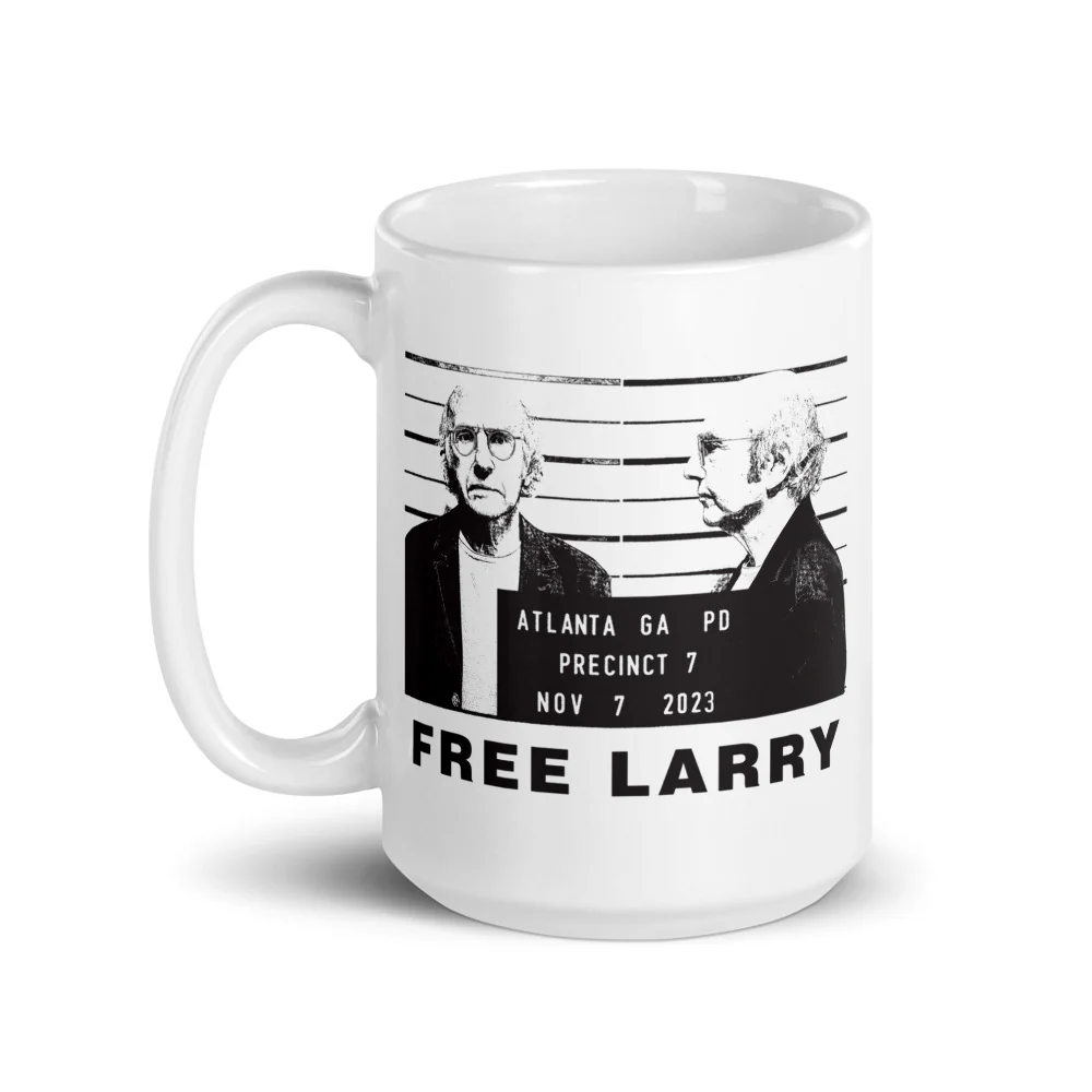 Curb Your Enthusiasm Free Larry Mug - Image 5