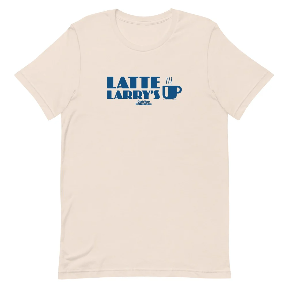 Curb Your Enthusiasm Latte Larry's T-Shirt - Image 3