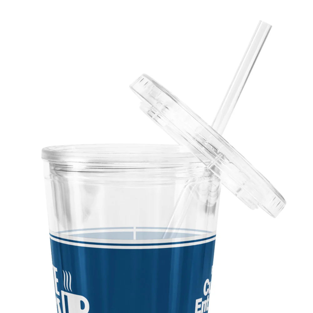 Curb Your Enthusiasm Latte Larry's Clear Tumbler - Image 5