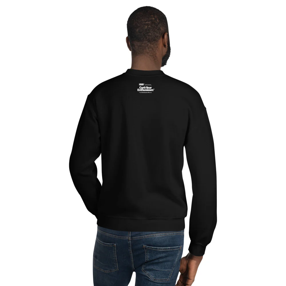 Curb Your Enthusiasm Nobody Likes an Outfit Tracker! Crewneck Sweatshirt - Image 4