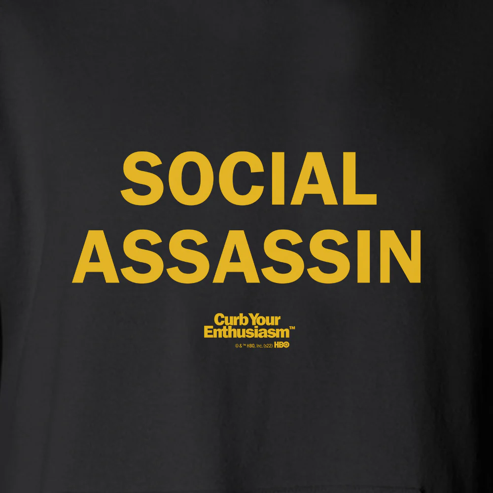 Curb Your Enthusiasm Social Assassin Hoodie - Image 2