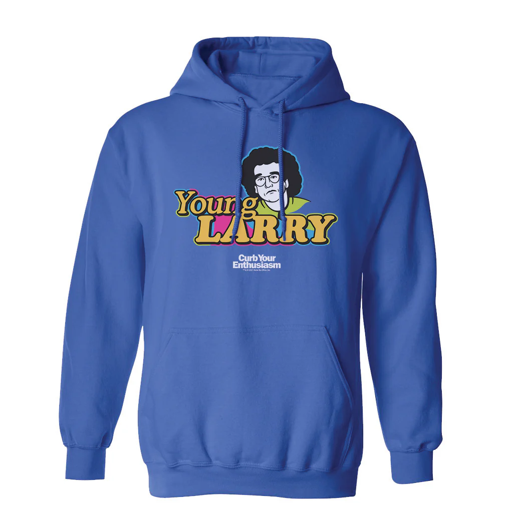 Curb Your Enthusiasm Young Larry Fleece Hooded Sweatshirt