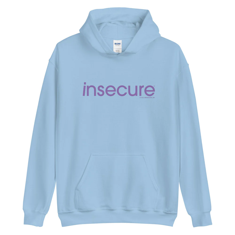 Insecure Logo Fleece Hooded Sweatshirt - Image 4