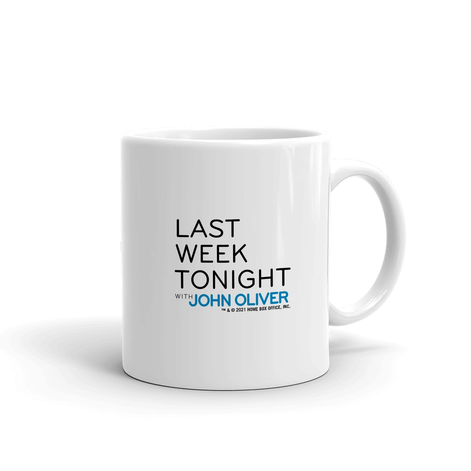 Last Week Tonight with John Oliver Curious Void Face Mug - Image 2