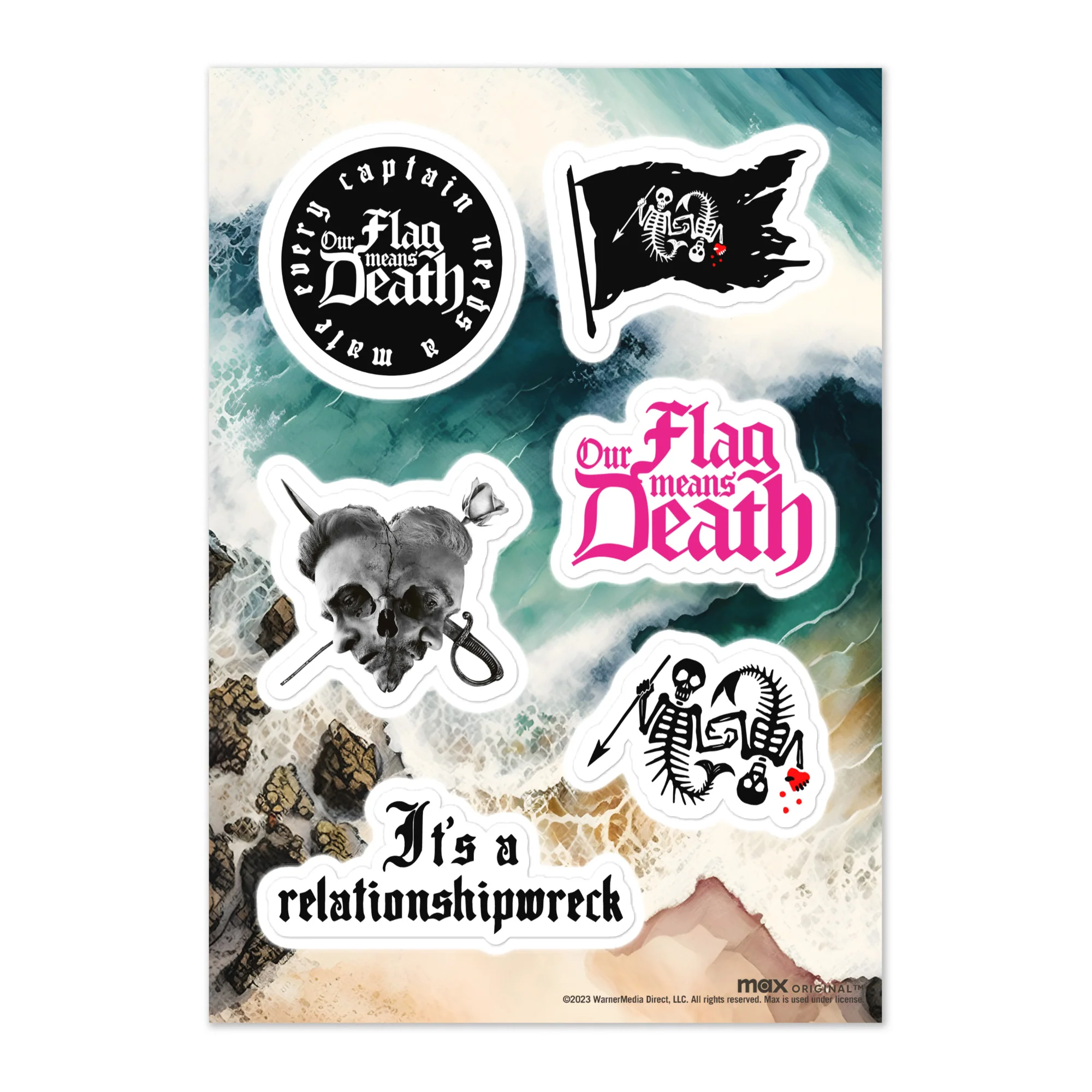 Our Flag Means Death Sticker Sheet