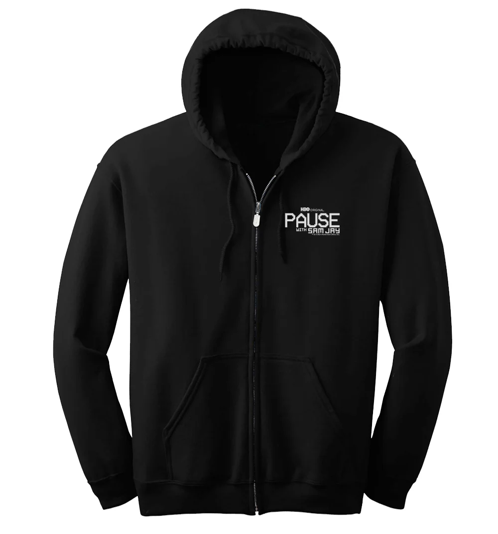 PAUSE with Sam Jay Logo Zip Hoodie