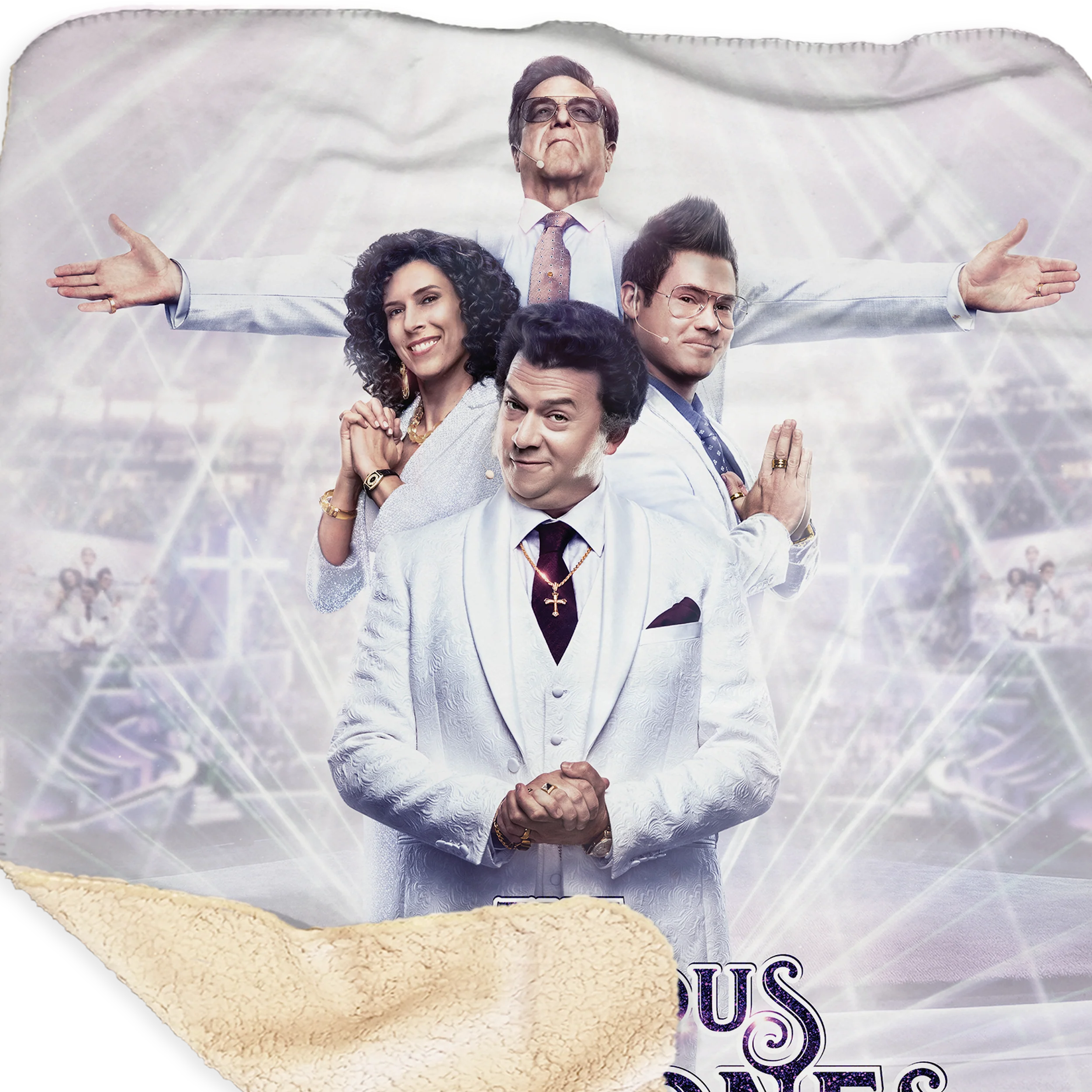 The Righteous Gemstones Family Sherpa Blanket - Image 2