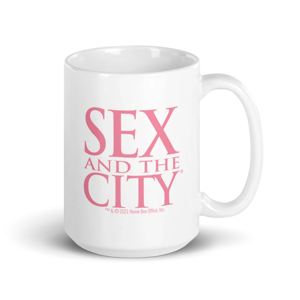 Sex and the City Hello Lover White Mug - Image 6