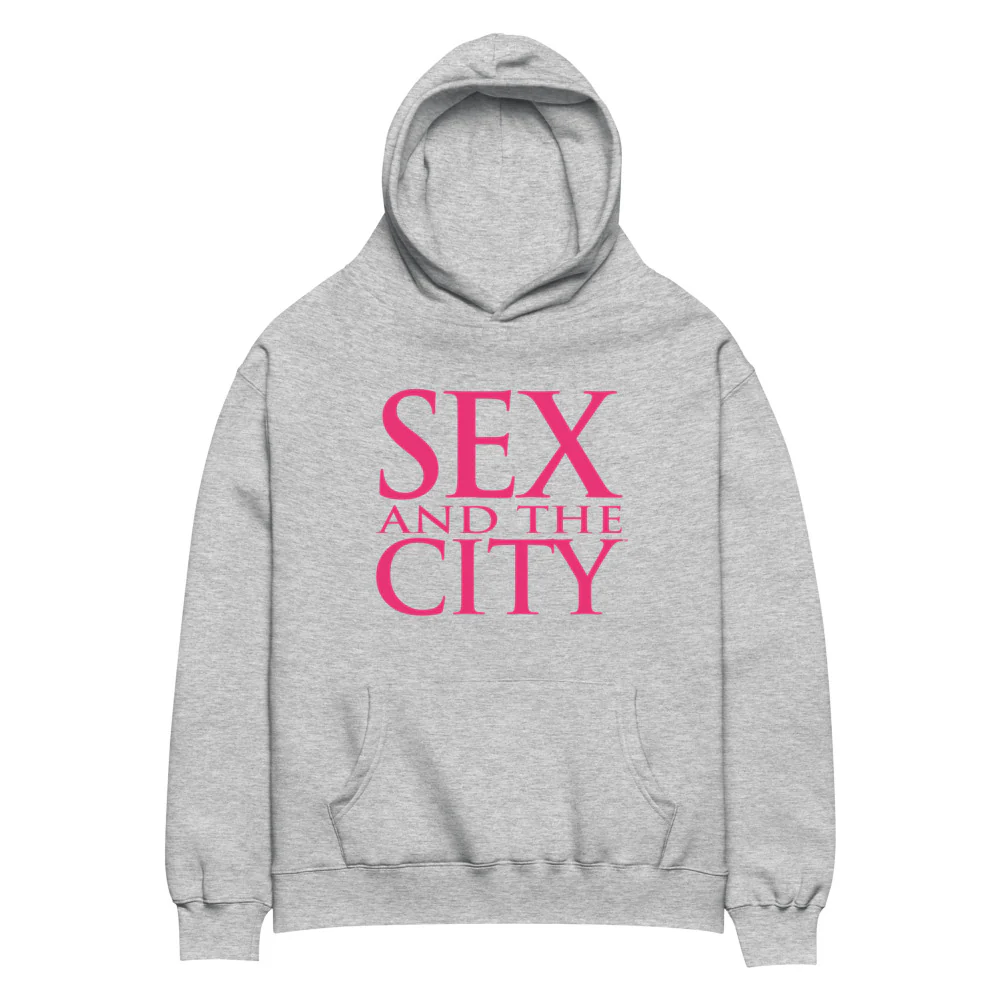 Sex and the City Logo Oversized Hoodie