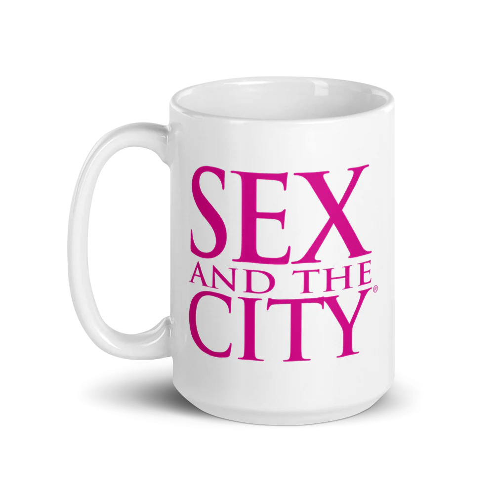 Sex and the City Logo White Mug - Image 4