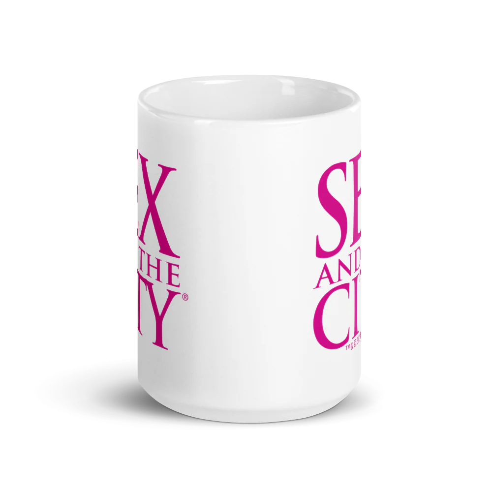 Sex and the City Logo White Mug - Image 5