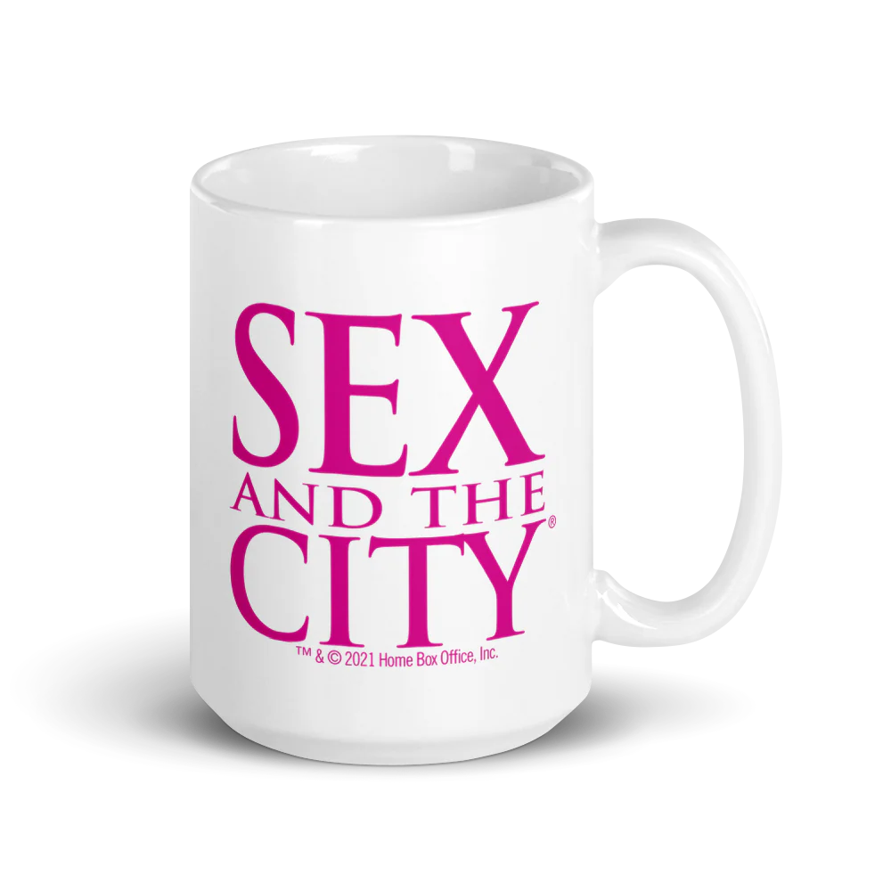 Sex and the City Logo White Mug - Image 6
