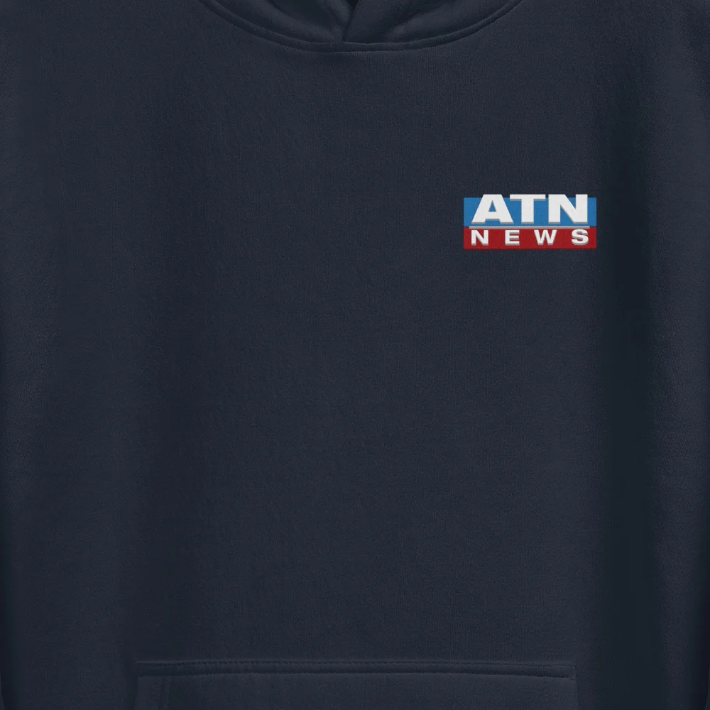 Succession ATN News Fleece Hooded Sweatshirt - Image 6