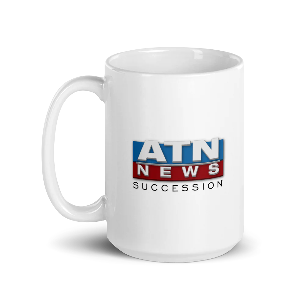 Succession ATN News White Mug - Image 4