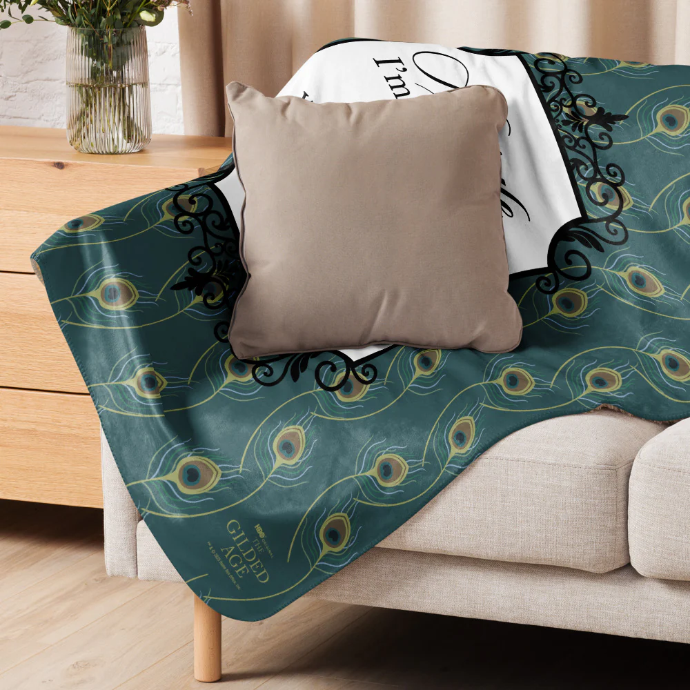 The Gilded Age Gets What She Wants Premium Sherpa Blanket - Image 5