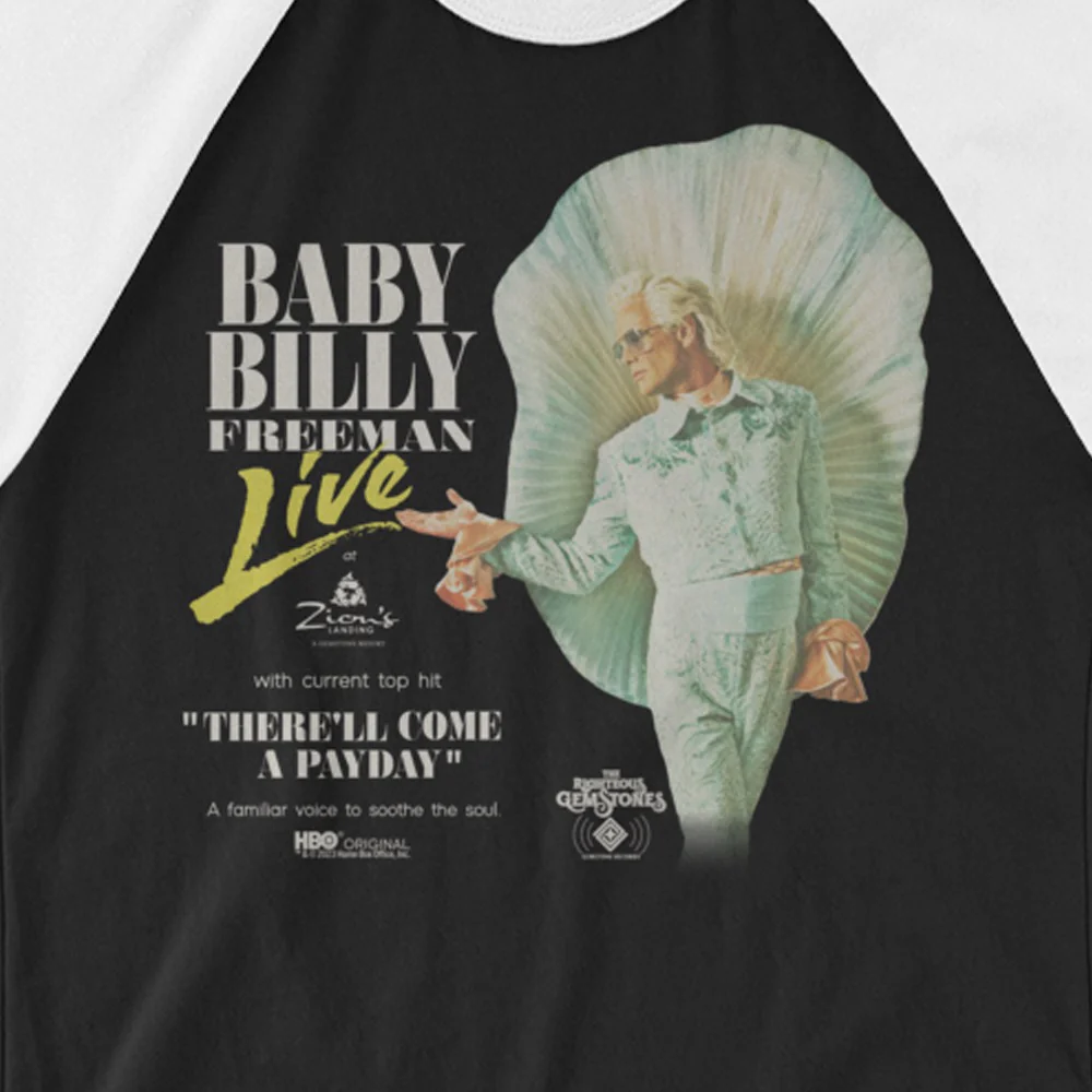 The Righteous Gemstones Baby Billy Raglan Shirt - Image 2