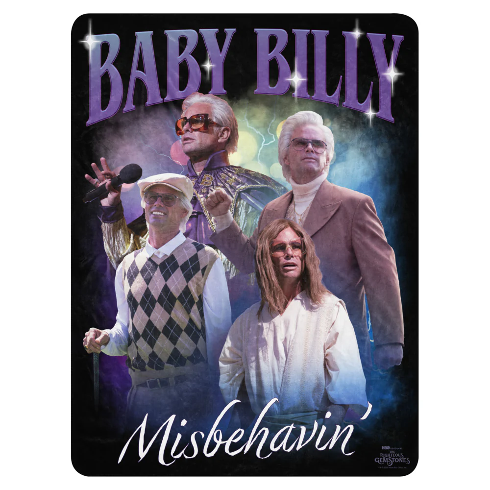 The Righteous Gemstones Sherpa Blanket Baby Billy Heartthrob - Image 6