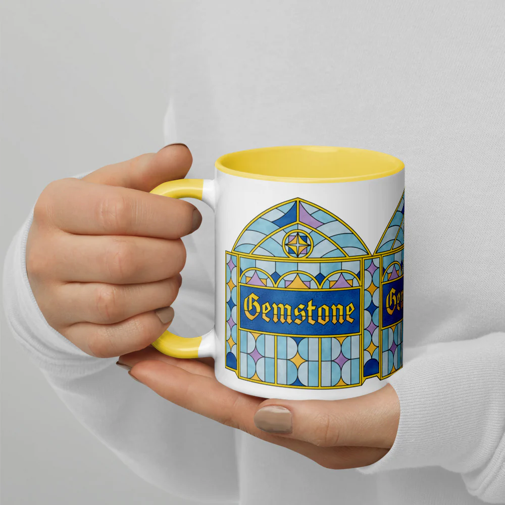 The Righteous Gemstones Stained Glass Two-tone Mug - Image 3