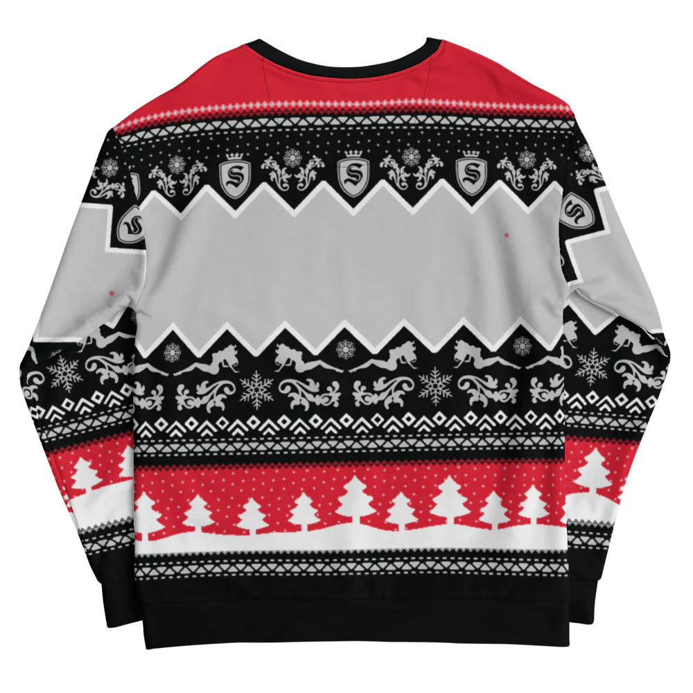 The Sopranos Logo Holiday Crewneck Sweatshirt - Image 2