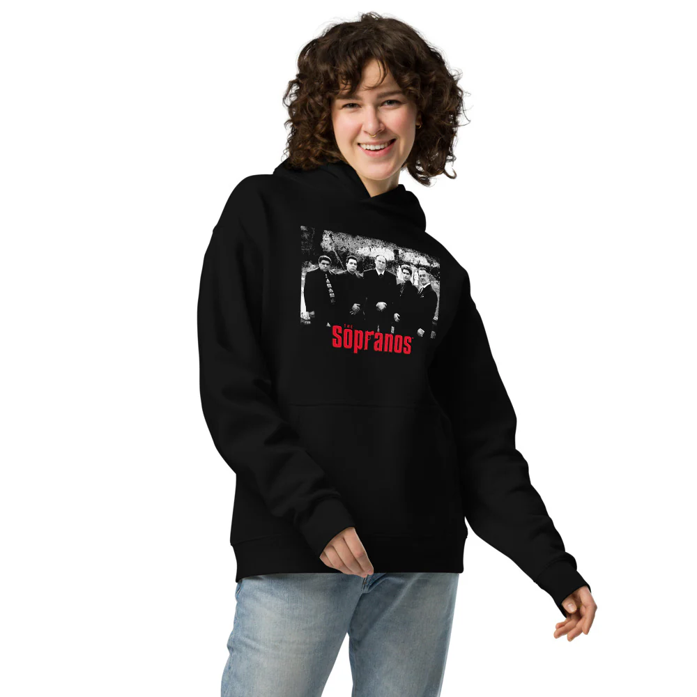 The Sopranos Tony's Crew Oversized Hoodie - Image 3