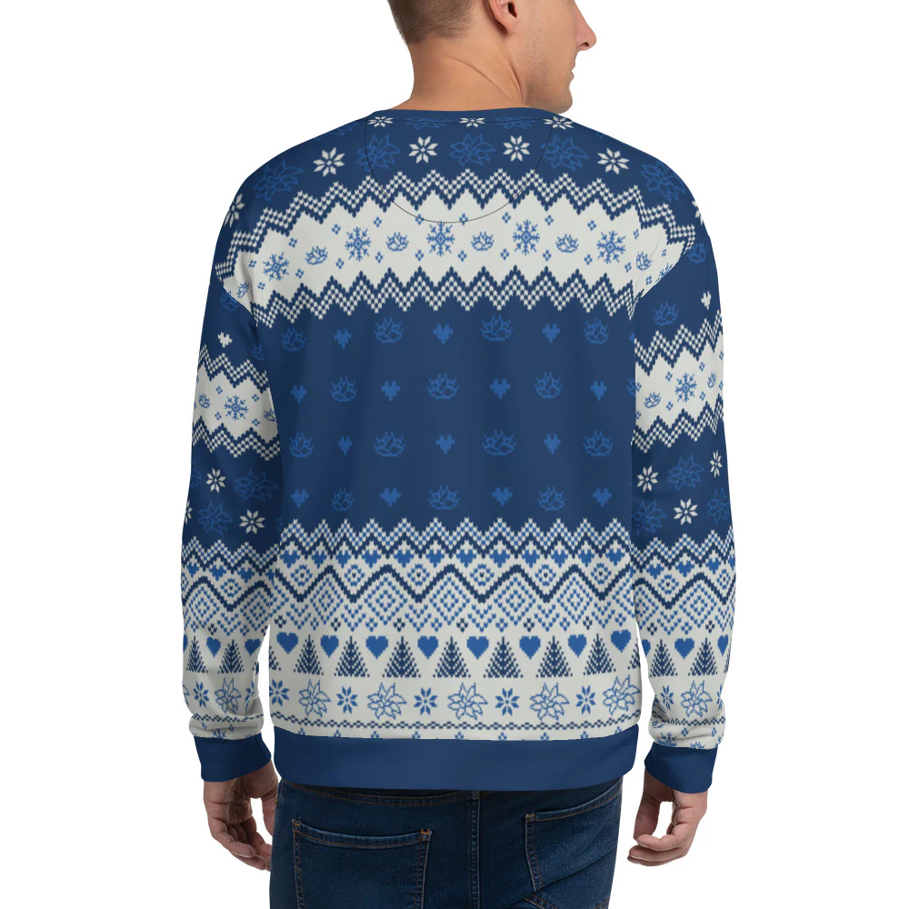 The White Lotus Logo Holiday Crewneck Sweatshirt - Image 4
