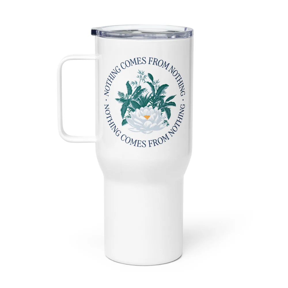 The White Lotus Nothing Comes Travel Mug