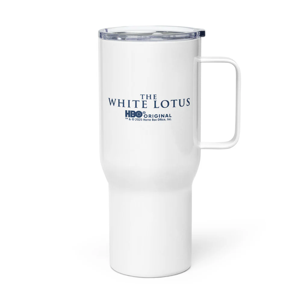 The White Lotus Nothing Comes Travel Mug - Image 2