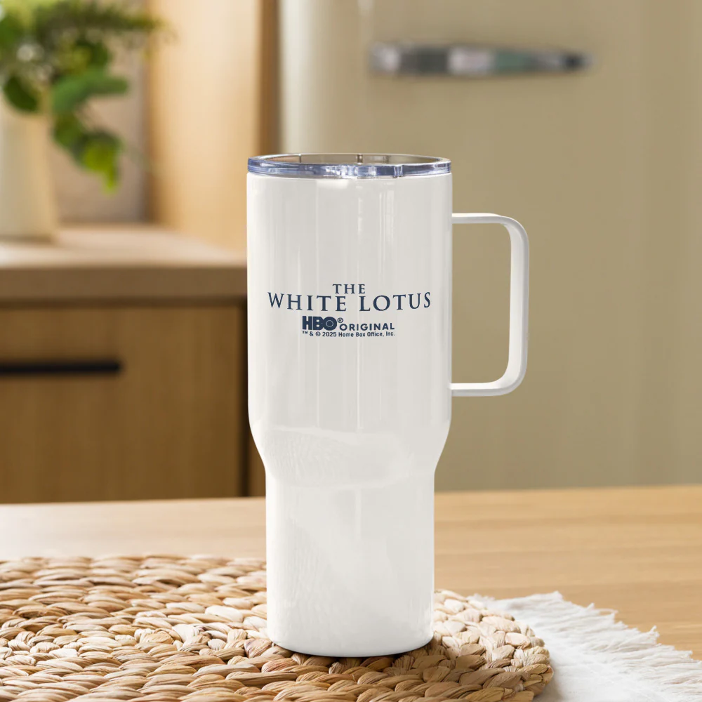 The White Lotus Nothing Comes Travel Mug - Image 5