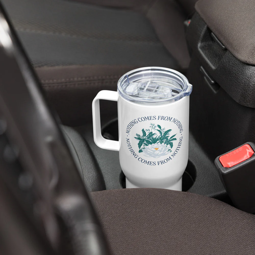 The White Lotus Nothing Comes Travel Mug - Image 6