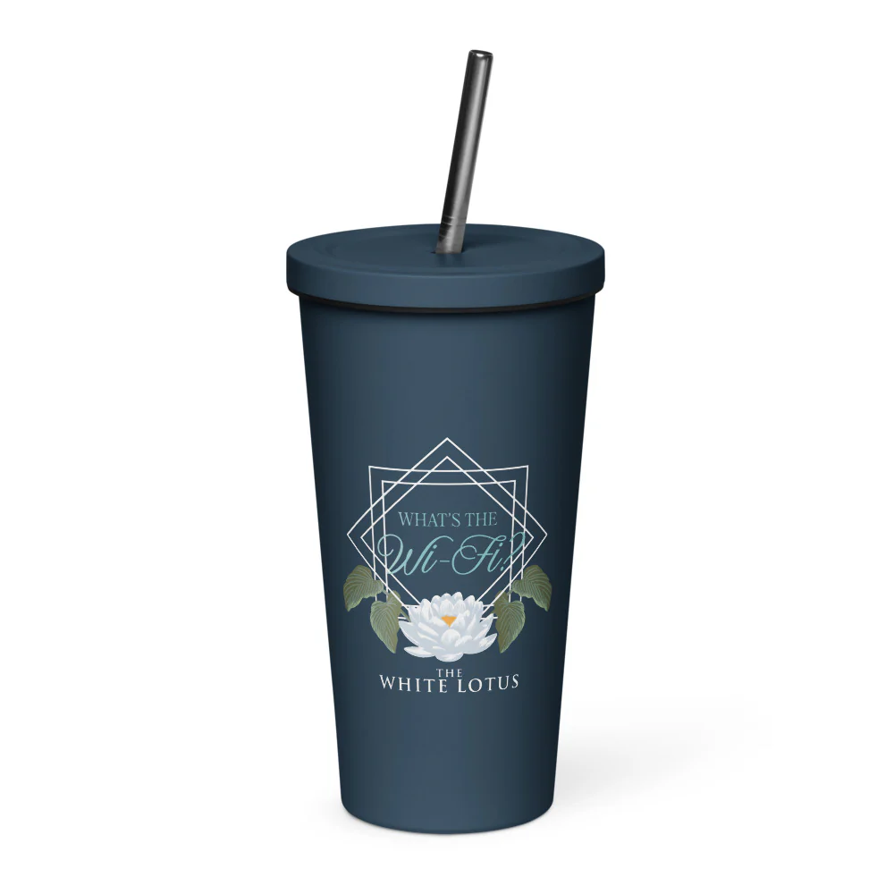 The White Lotus What's the Wifi Tumbler - Image 3