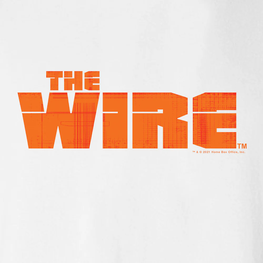 The Wire Orange Logo Fleece Hooded Sweatshirt - Image 2