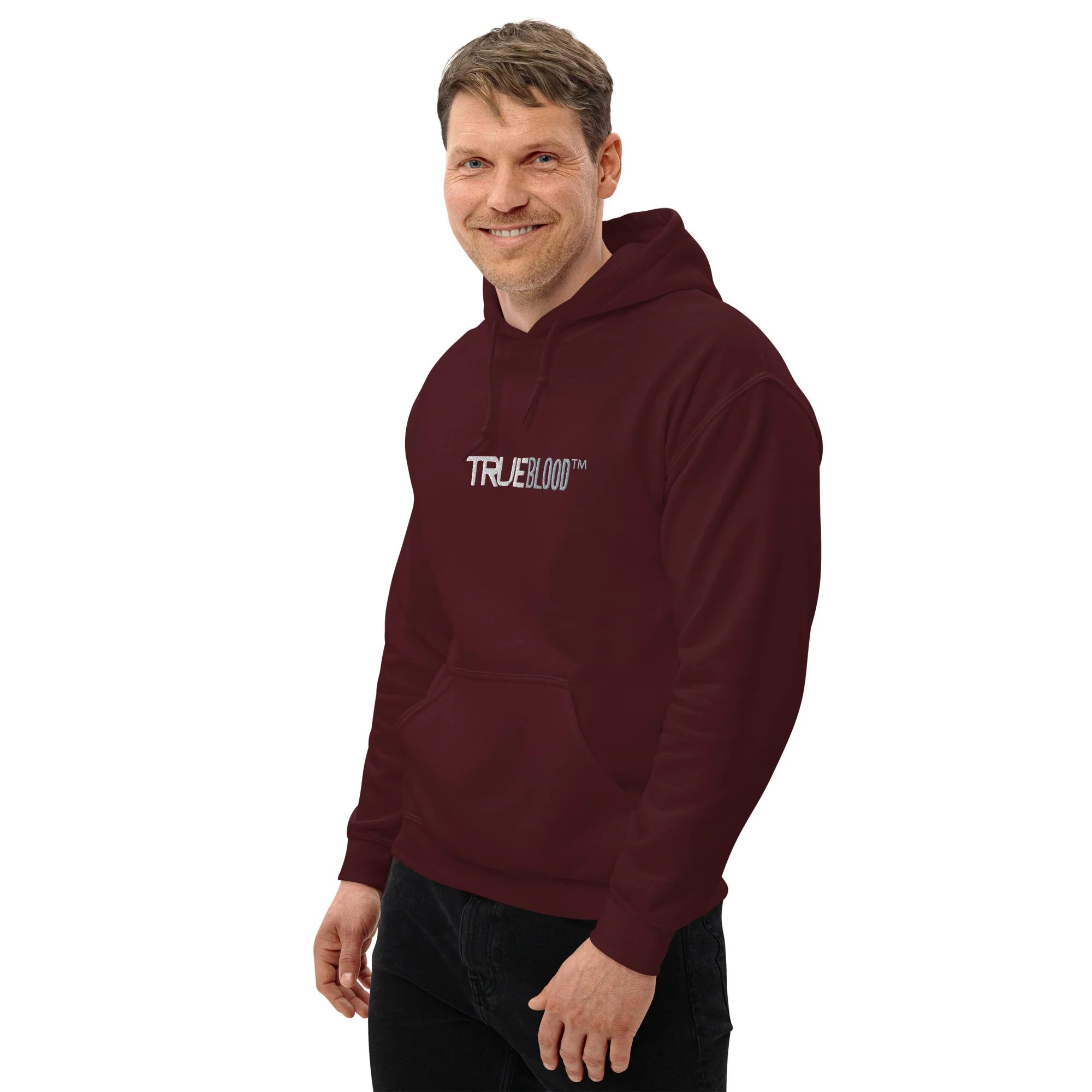 True Blood Embroidered Hoodie Welcome to Fangtasia - Image 4