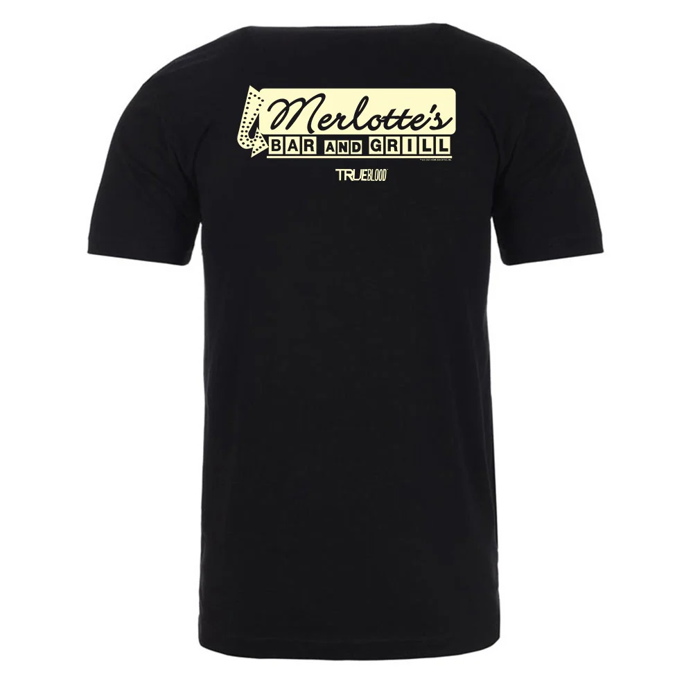 True Blood Merlotte's Adult Short Sleeve T-Shirt - Image 5